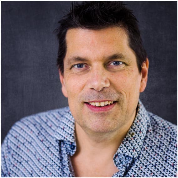 Portret van fotograaf Francis Frionnet